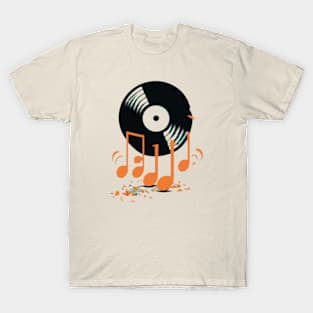 A music disc T-Shirt